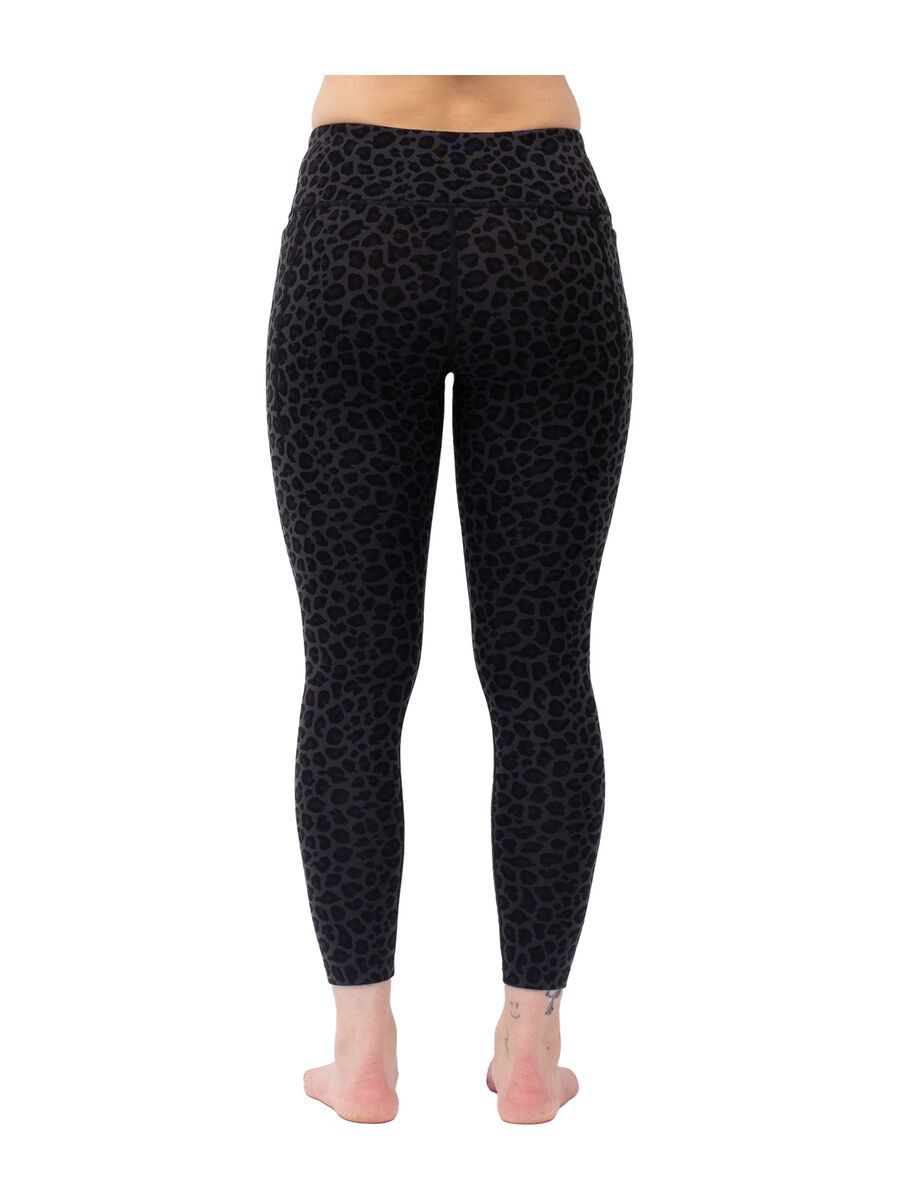 Eivy Pocket Merino Wool Tights, black leopard - Bild 6