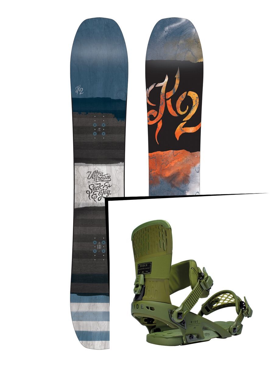 Set: K2 Ultra Dream 2017 + Ride Rodeo (1487155S) - Bild 1