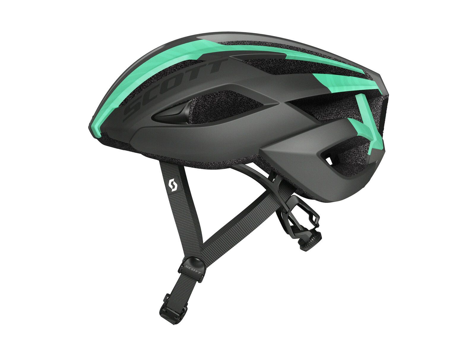 Scott Arx Helmet, black/opal green - Bild 2
