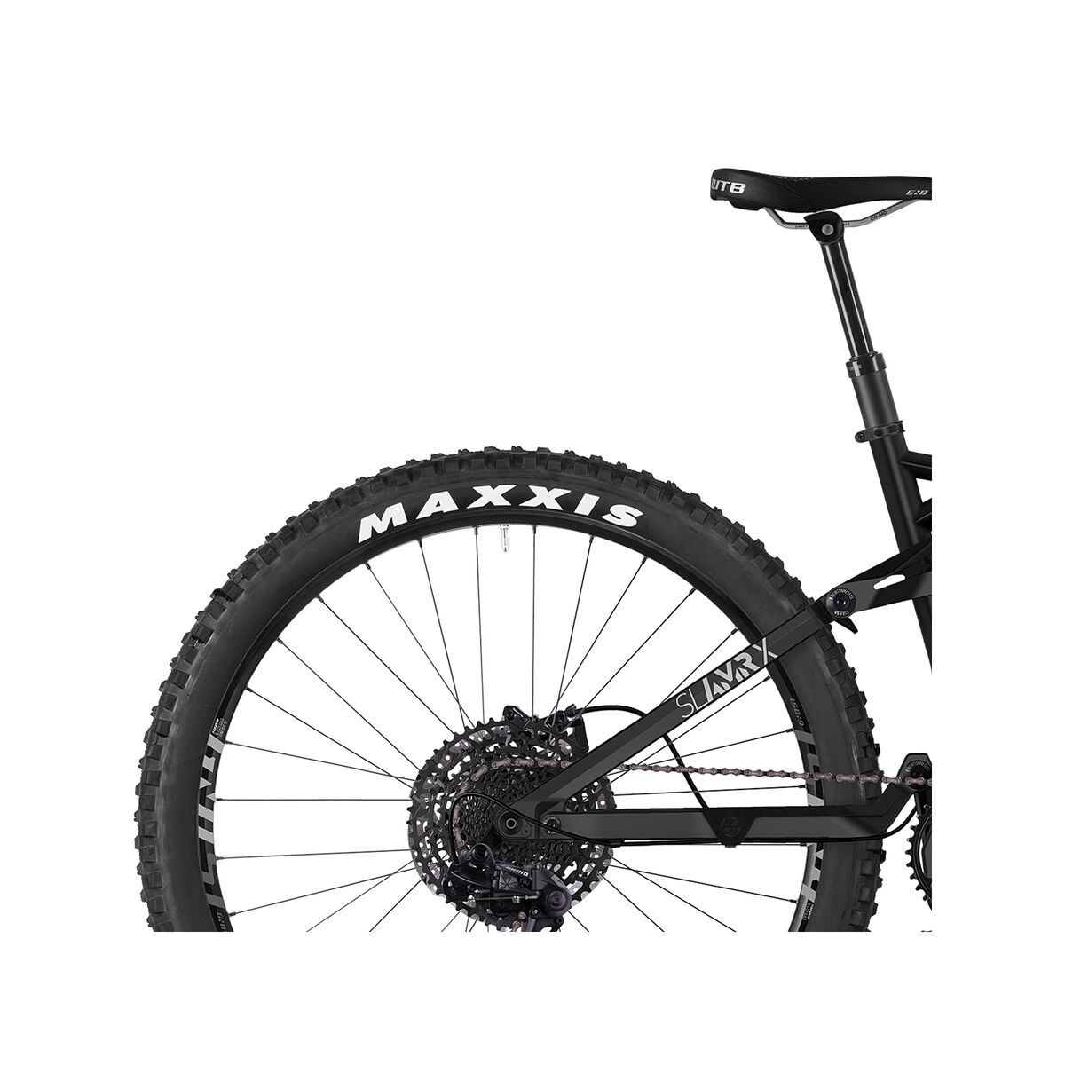 Ghost Hybride SL AMR X S3.7+ AL, night black/iridium silver/riot red - Bild 6