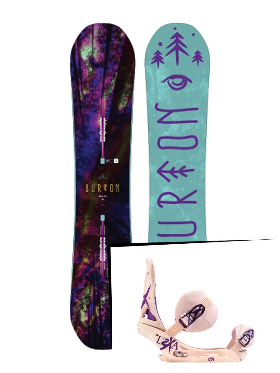 Set: Burton Deja Vu Flying V 2017 +  Lexa EST (493971S) - Bild 1
