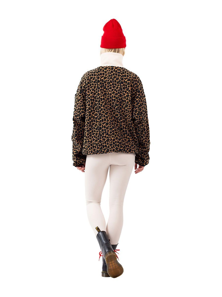 Eivy Ball Fleece, offwhite & leopard - Bild 6
