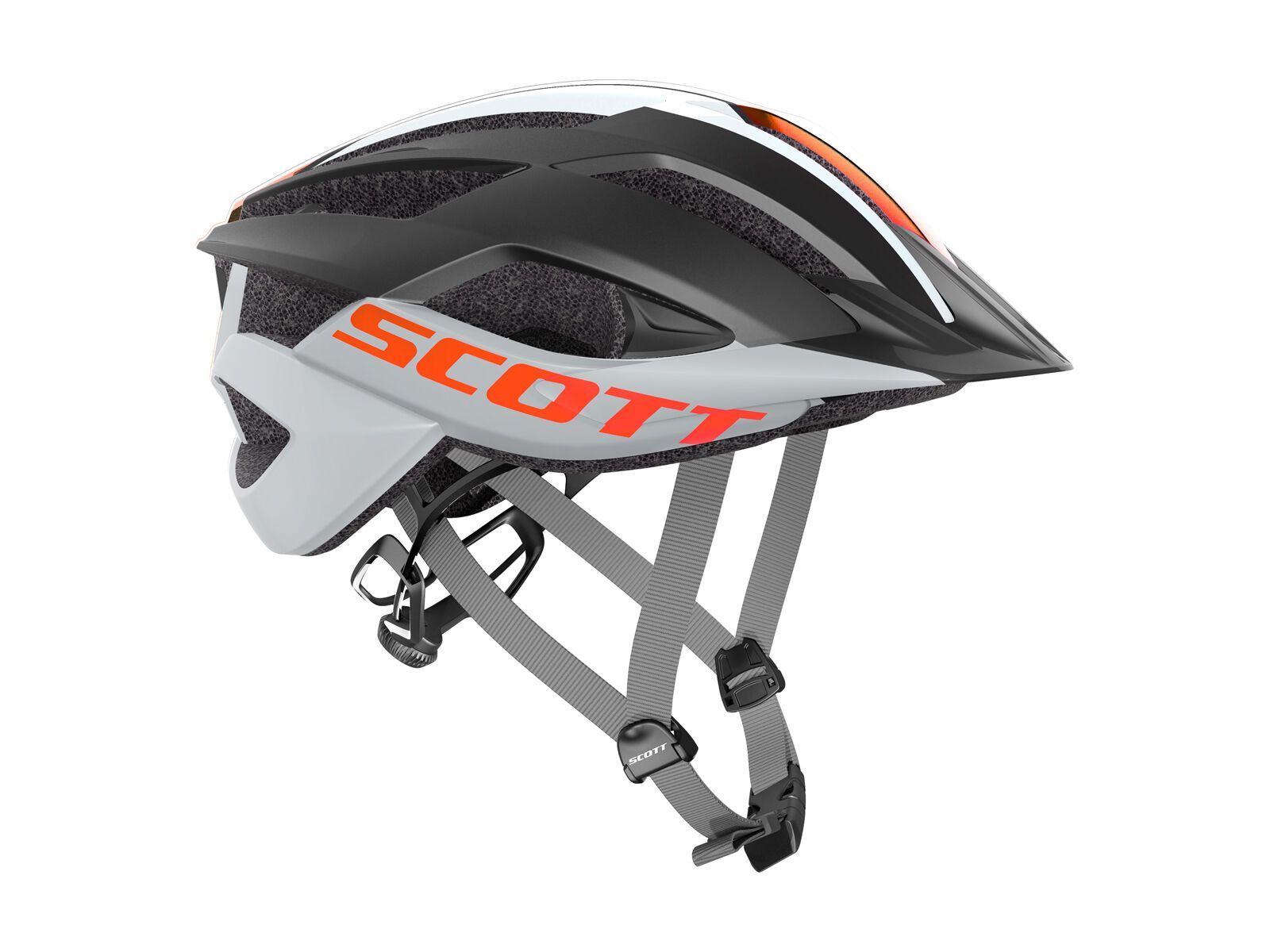 Scott Arx MTB Plus Helmet, grey/orange - Bild 1