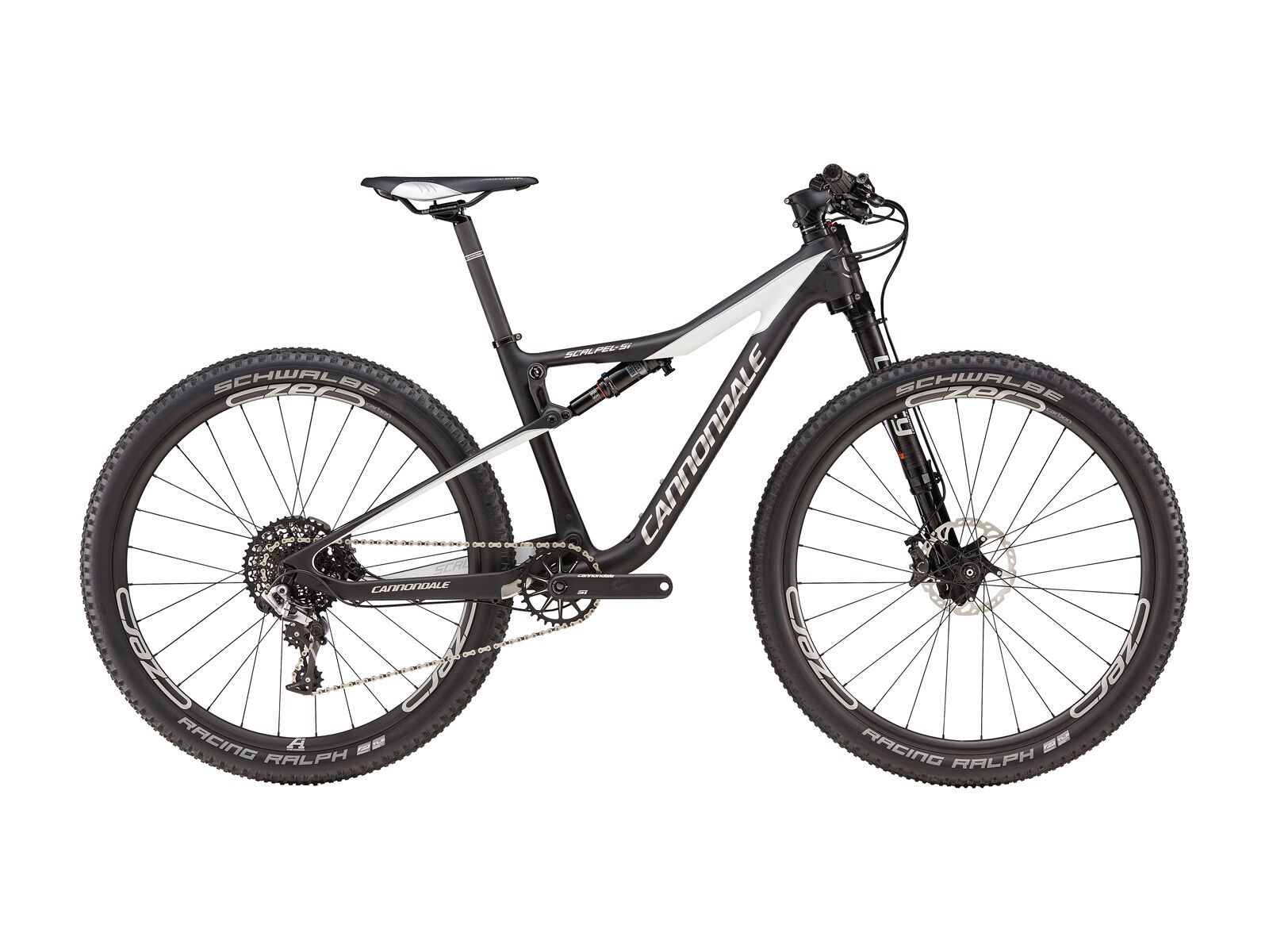 Cannondale Scalpel-Si Carbon Women's 1, black/white - Bild 1