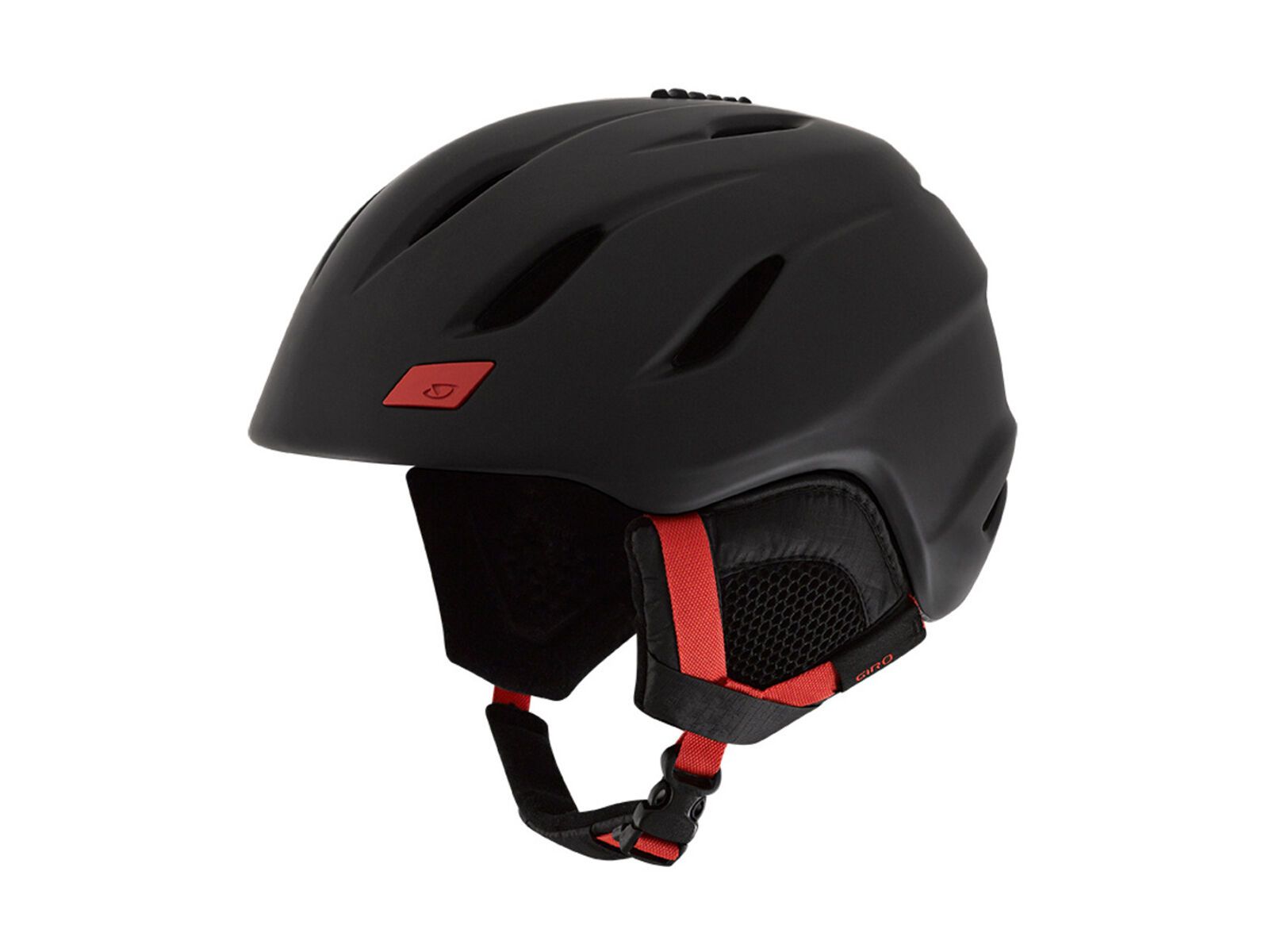 Giro Nine, matte black/bright red - Bild 1