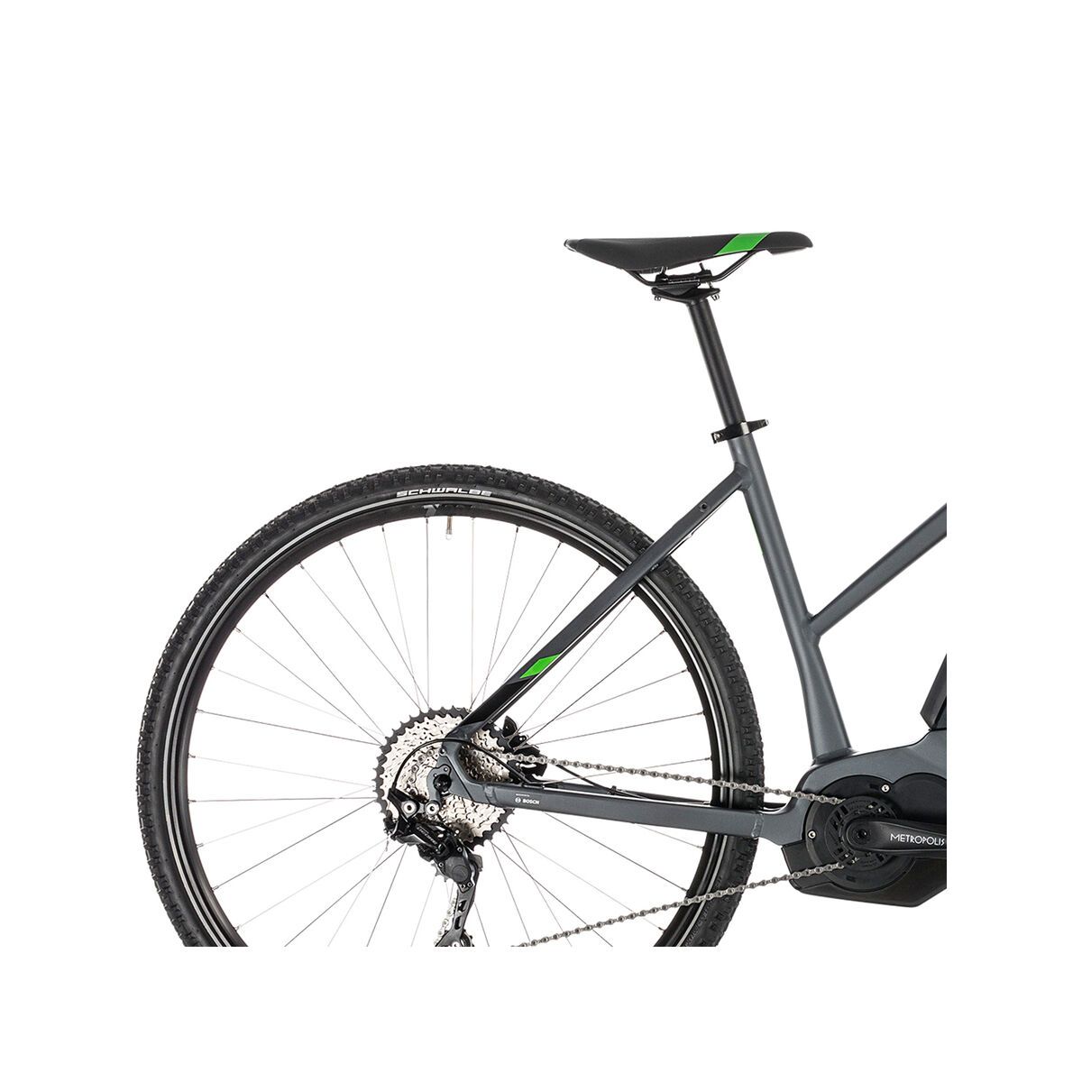 Cube Cross Hybrid Pro 400 Trapeze, iridium´n´green - Bild 5