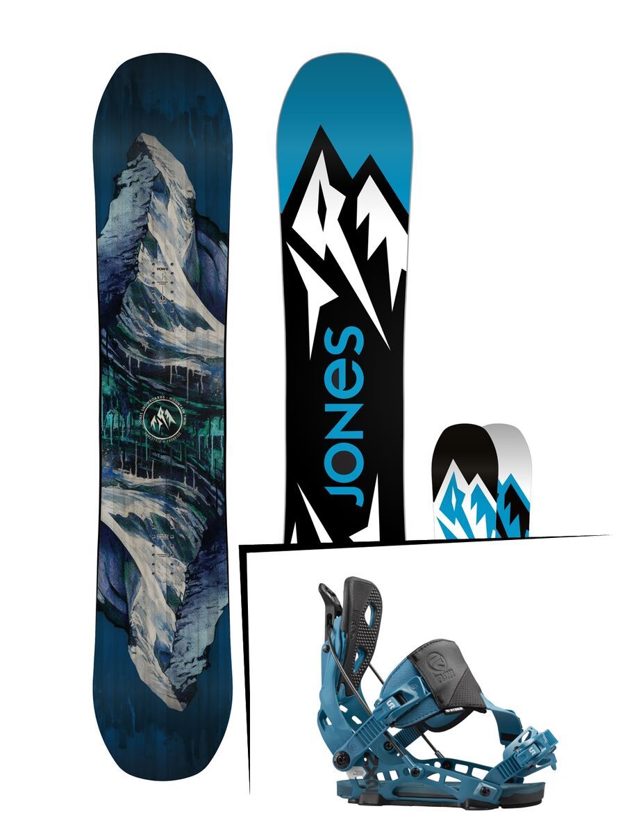 Set: Jones Mountain Twin 2017 + Flow NX2 Hybrid (1513127S) - Bild 1