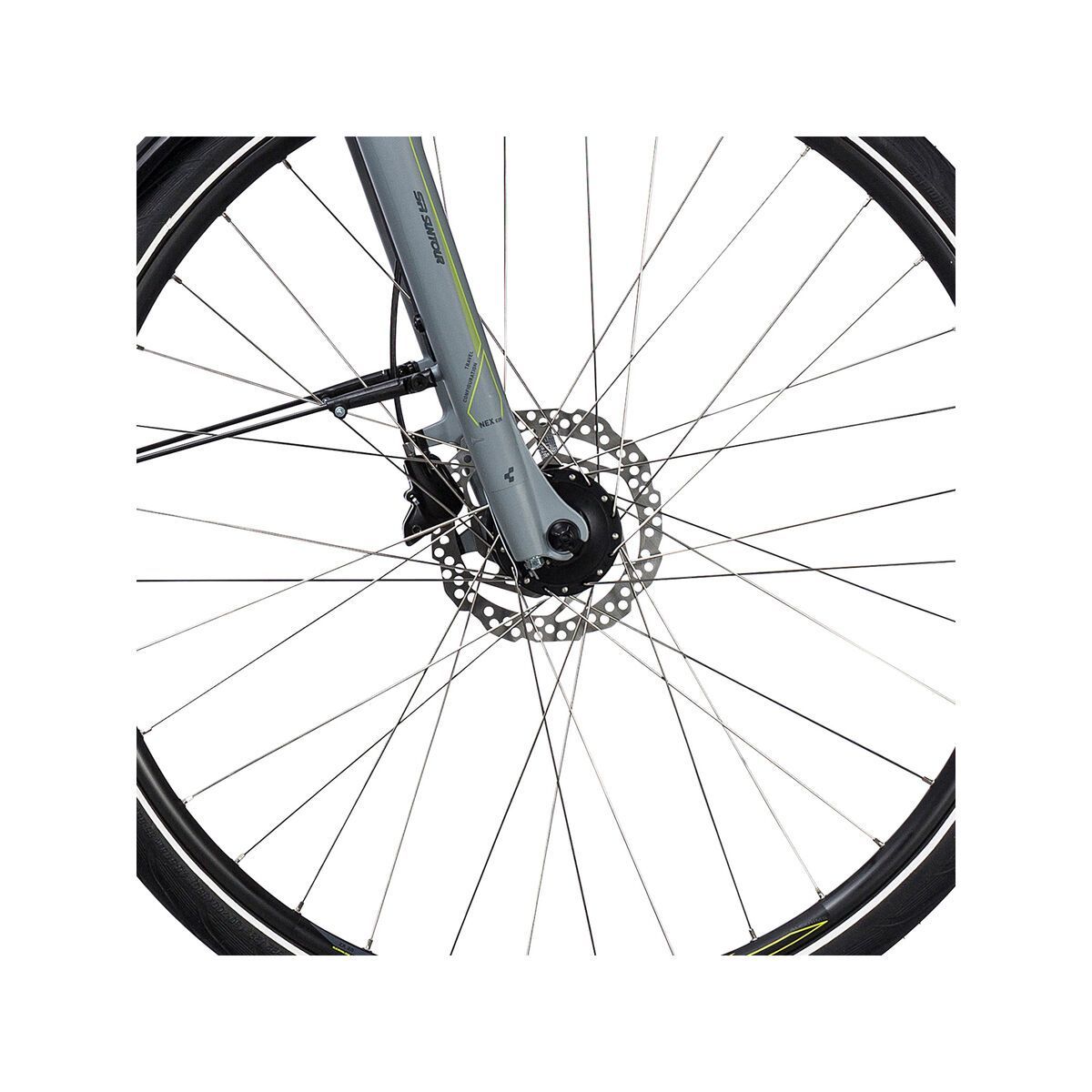 Cube Touring EXC Trapeze, grey´n´lime - Bild 2