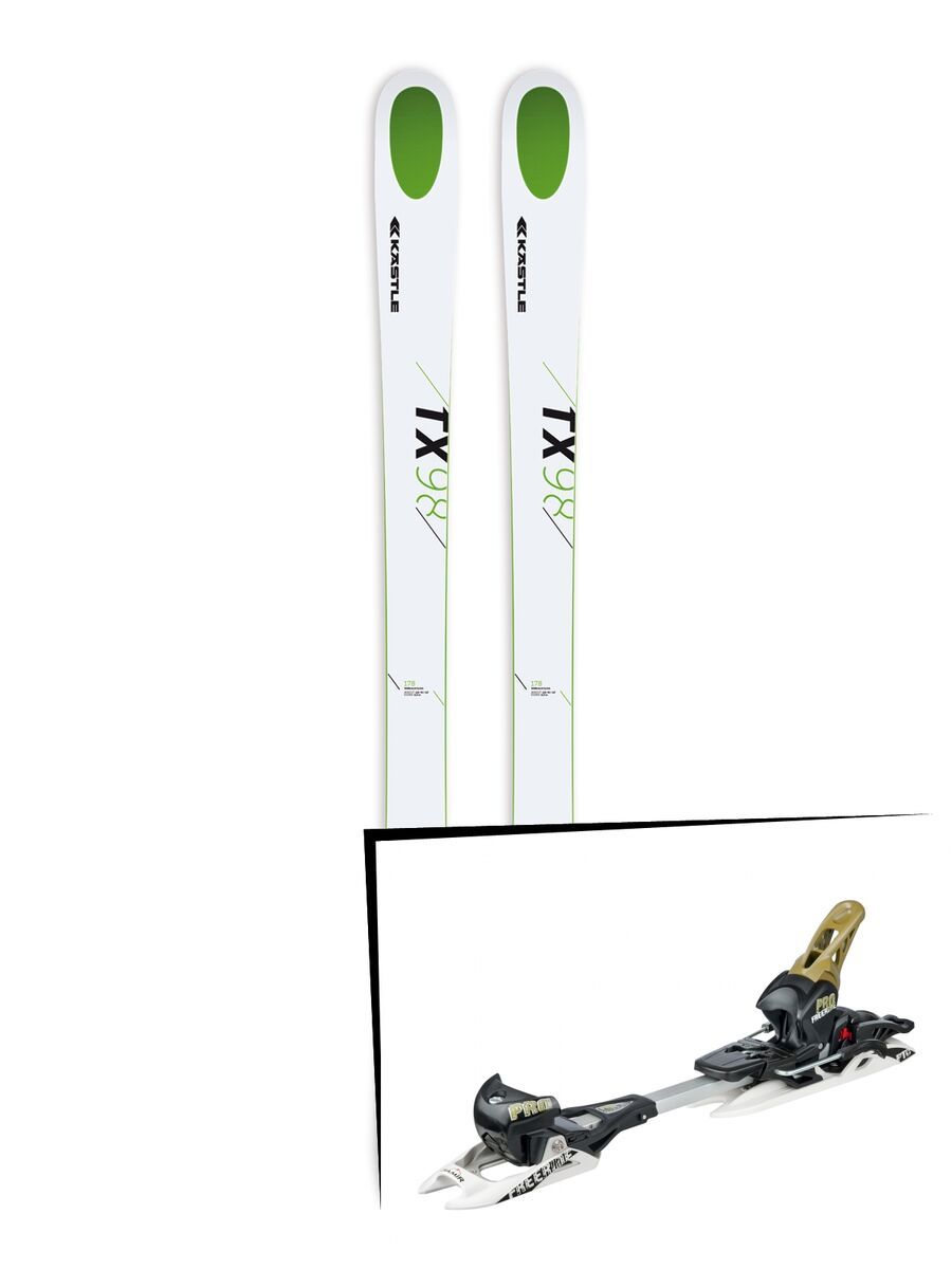 Set: Kästle TX98 2018 + Fritschi Diamir Freeride Pro schwarz-olive - Bild 1