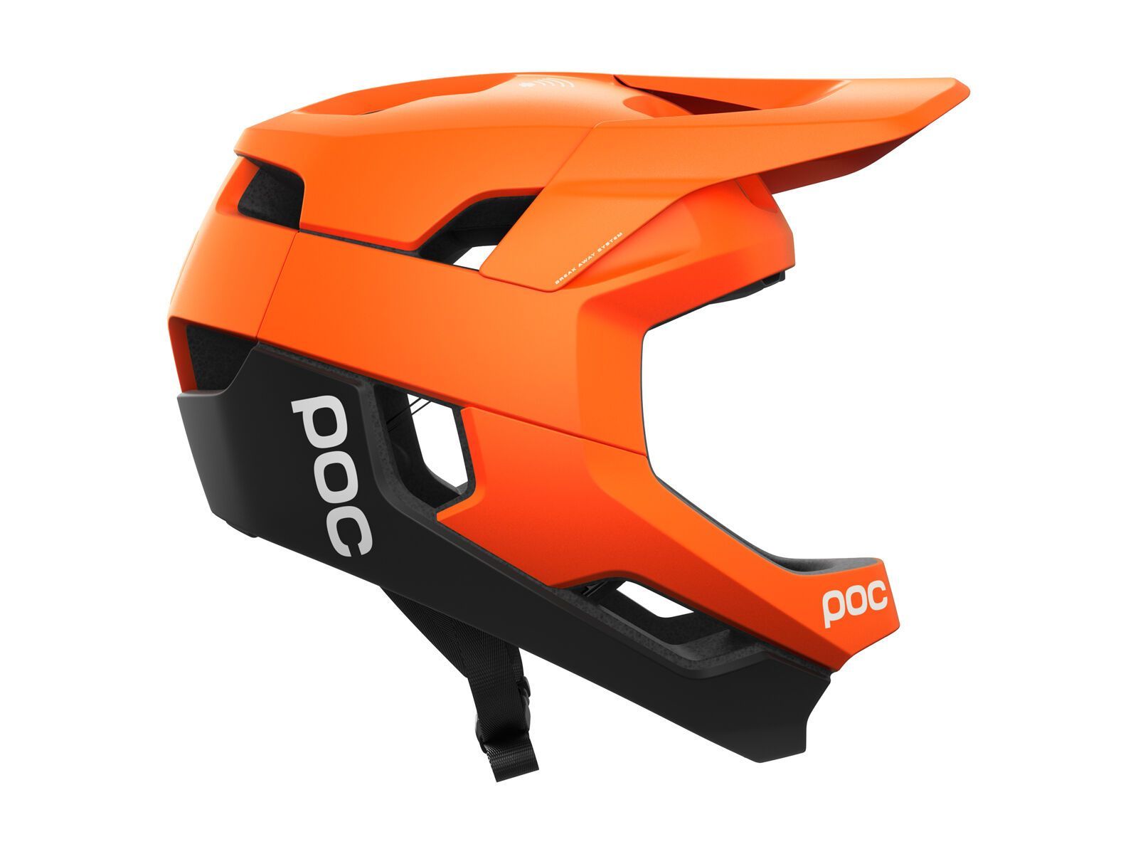 POC Otocon Race MIPS AVIP, fluorescent orange/uranium black matt - Bild 4
