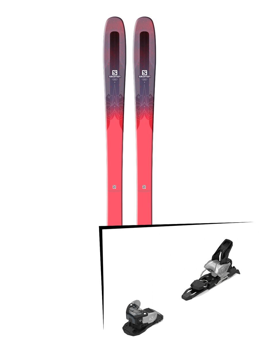 Set: Salomon QST Myriad 85 2018 + Salomon Warden MNC 11 silver/black - Bild 1