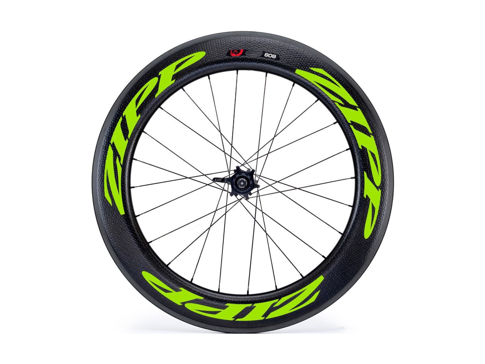 Zipp 808 Firecrest Tubular, schwarz/grün - Bild 1