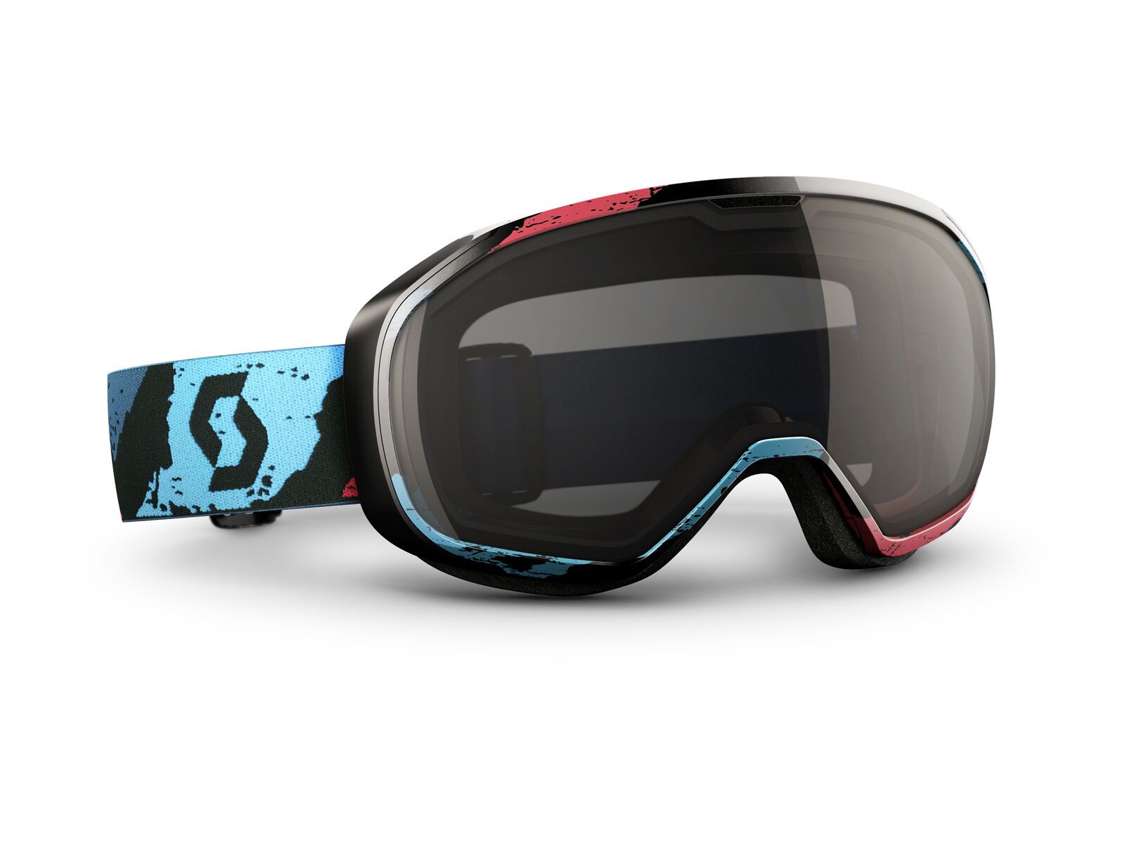 Scott Fix, brushed blue/red black chrome - Bild 1