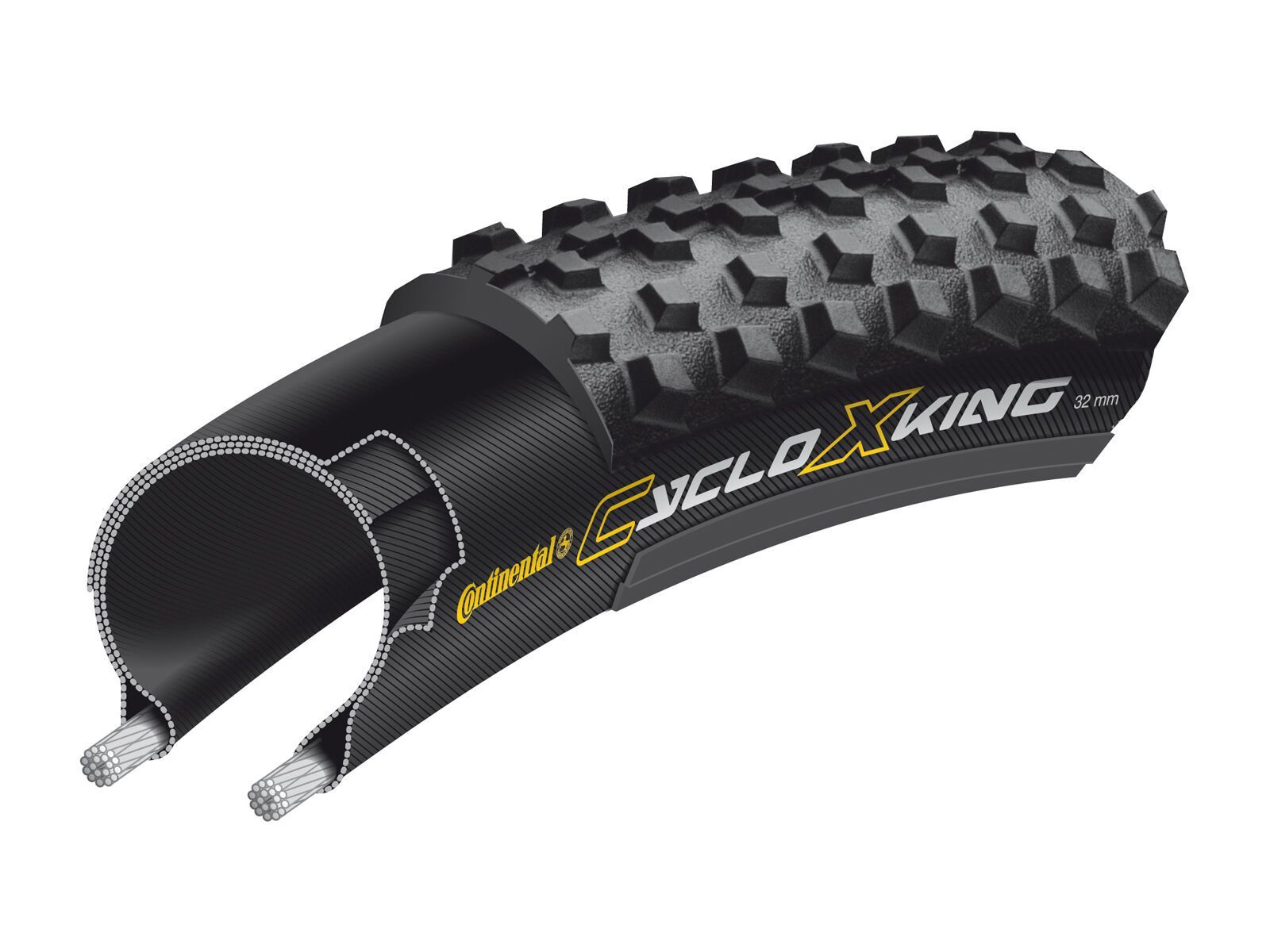 Continental CycloXKing RaceSport, 700C, black - Bild 3