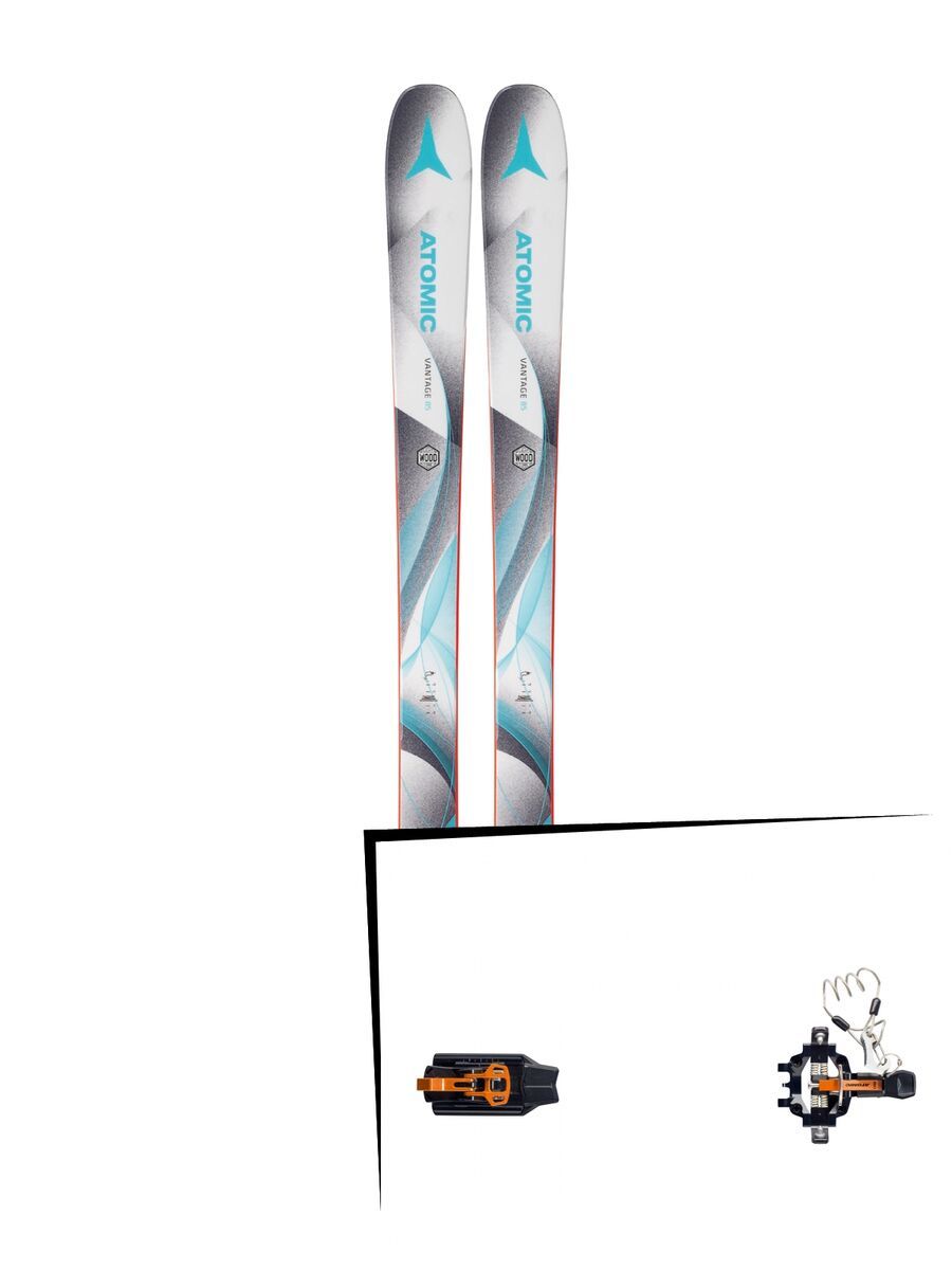 Set: Atomic Vantage 85 W 2018 + Atomic Backland Tour black/orange - Bild 1