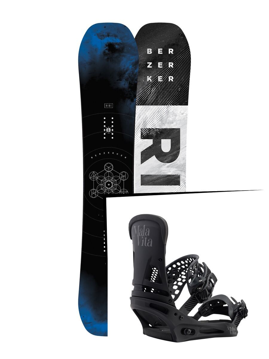 Set: Ride Berzerker 2017 + Burton Malavita (1712843S) - Bild 1