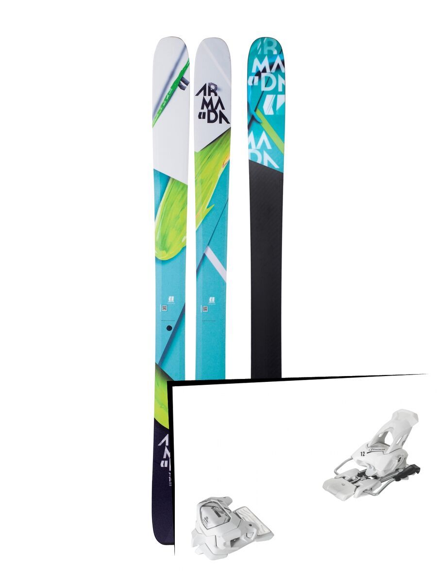 Set: Armada Trace 108 2018 + Tyrolia Attack² 12 GW matt white - Bild 1