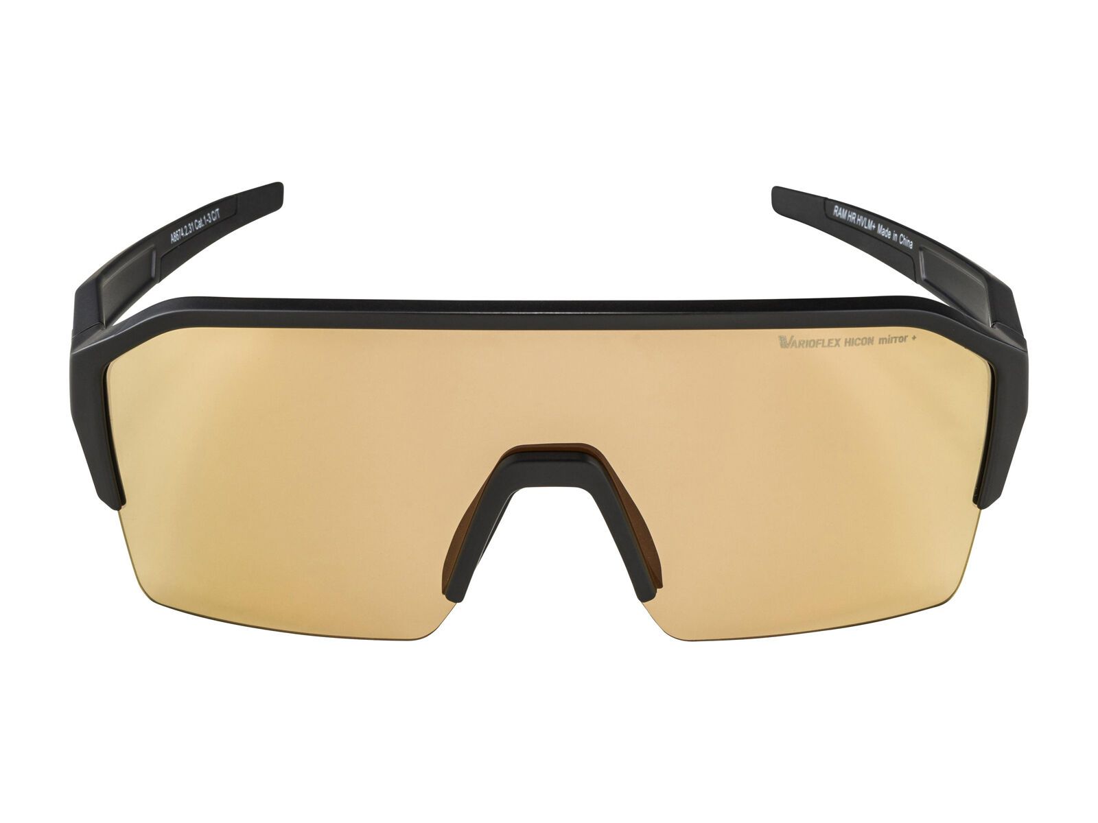 Alpina RAM HR Q-Lite V - Varioflex Mirror Silver, black matt - Bild 3