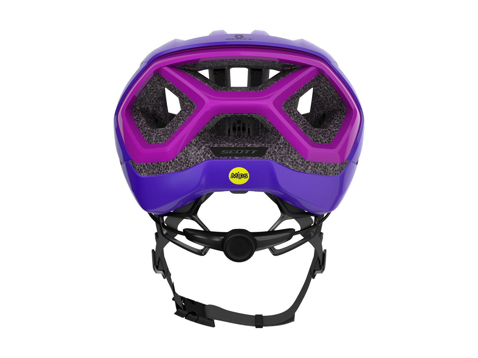 Scott Centric Plus Helmet Supersonic Edt., black/drift purple - Bild 3