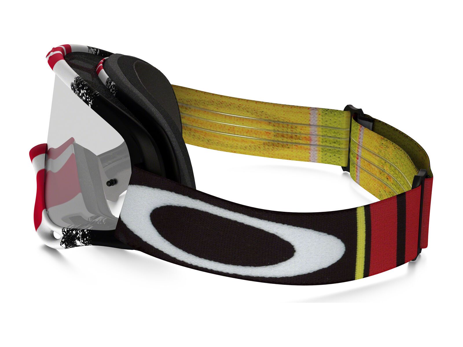 Oakley O Frame MX, pinned race red/yellow/Lens: clear - Bild 4