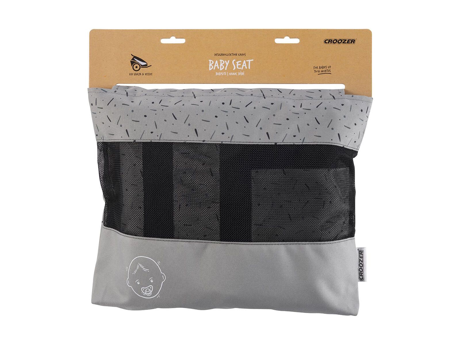 Croozer Babysitz (ab 2014), stone grey/colored - Bild 2