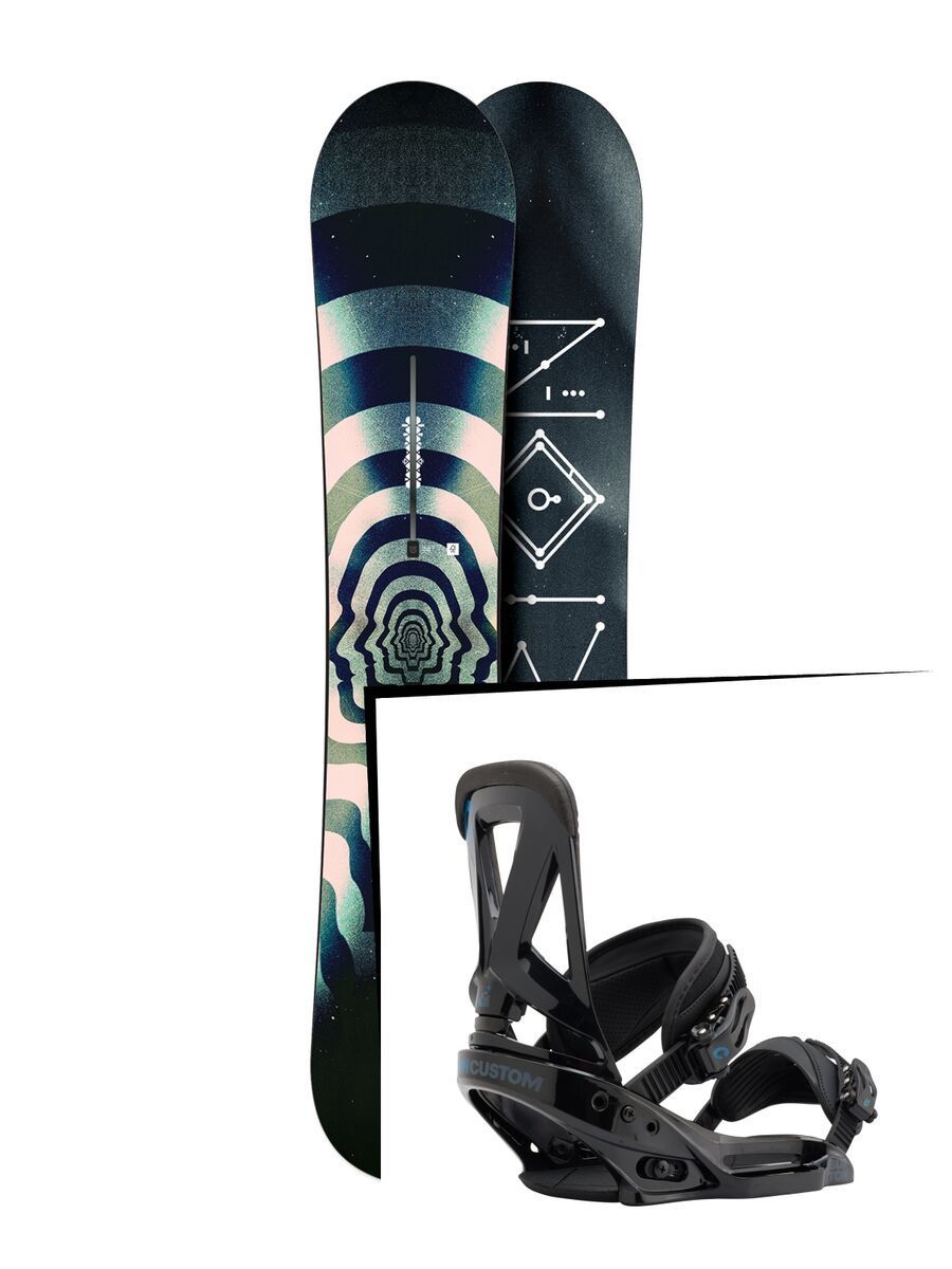 Set: Burton TWC Pro 2017 +  Custom EST (1712748S) - Bild 1