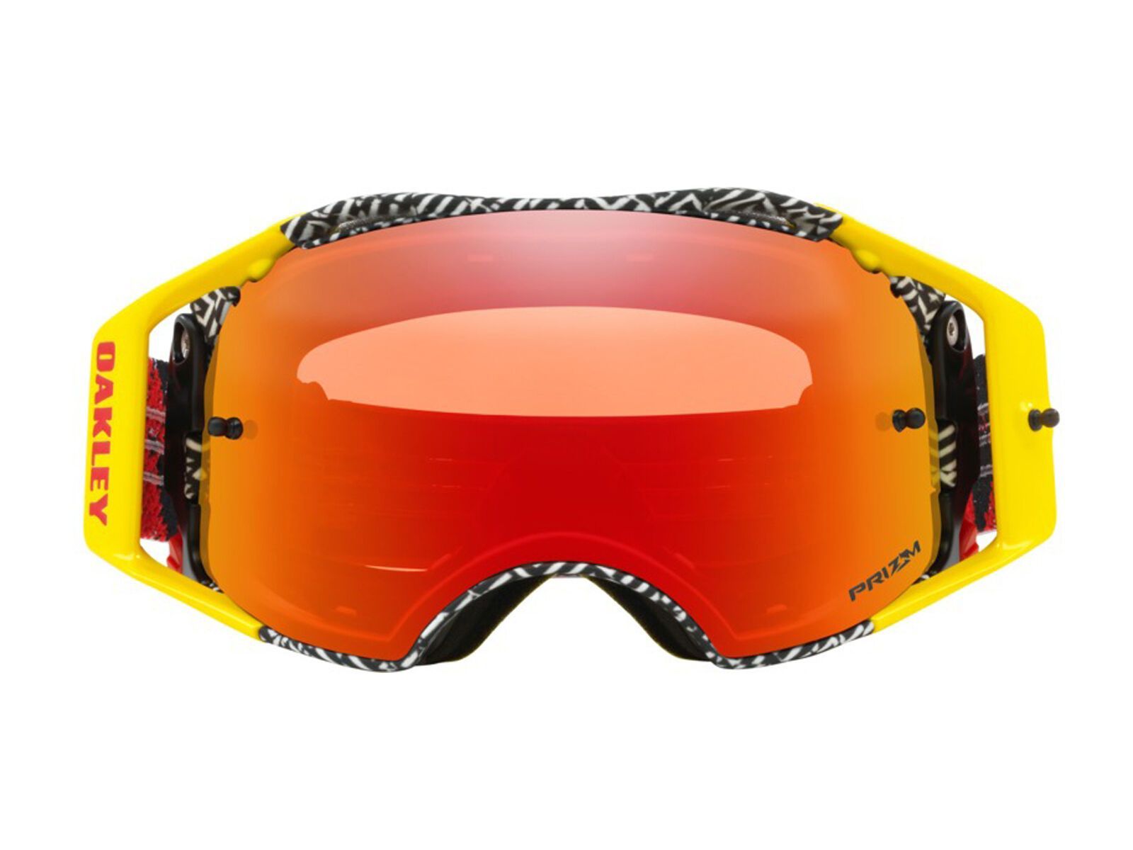 Oakley Airbrake MX Prizm, dazzle dyno red yellow/Lens: prizm mx torch iridium - Bild 2