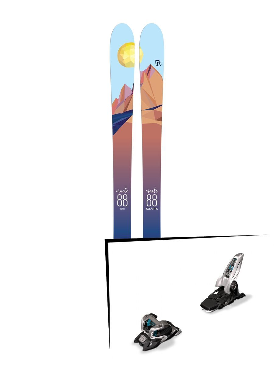 Set: Icelantic Oracle 88 2018 + Marker Griffon 13 ID white - Bild 1