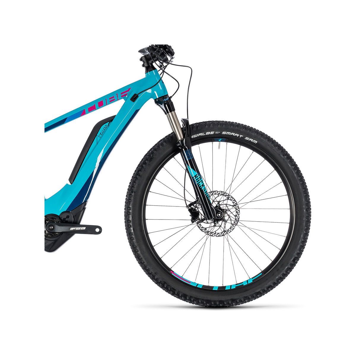 Cube Access Hybrid Race 500 27.5, turquoise´n´rasberry - Bild 3