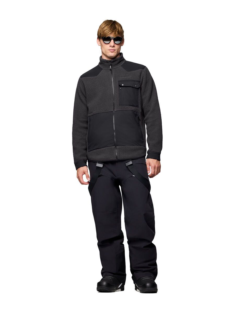 Norrona tamok warm3 Jacket M's, phantom/caviar black - Bild 4