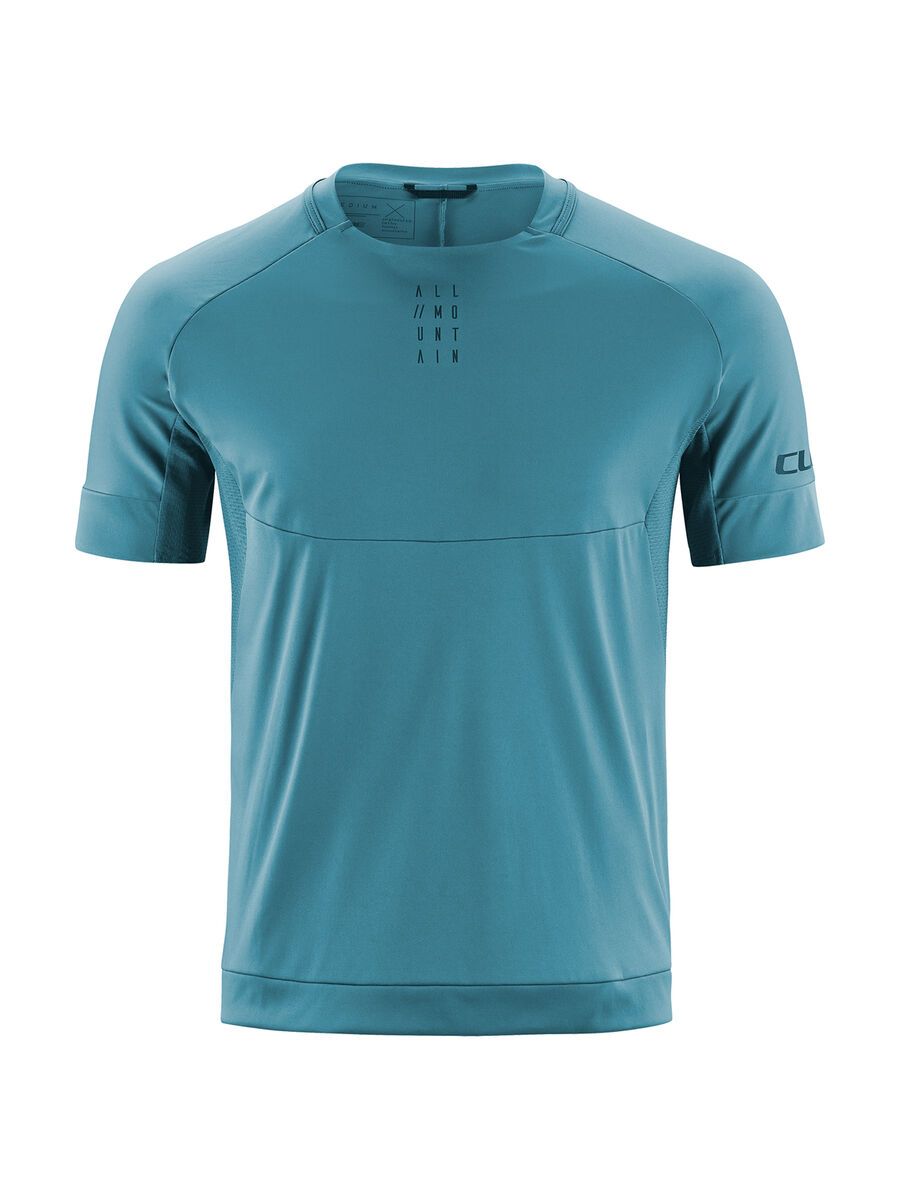 Cube AM Rundhalstrikot kurzarm, smoke blue - Bild 1