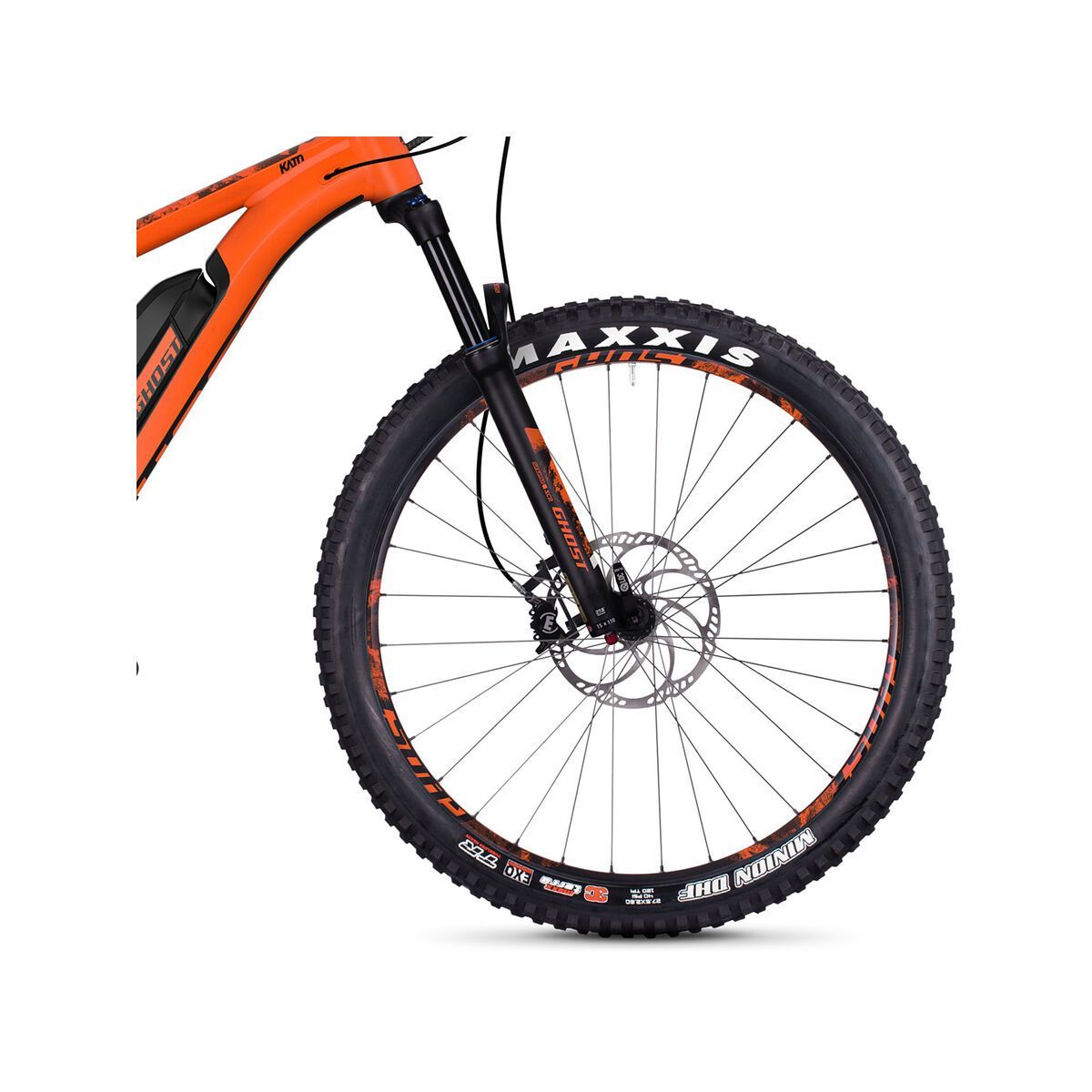 Ghost Hybride Kato S3.7+ AL, neon orange/night black - Bild 2