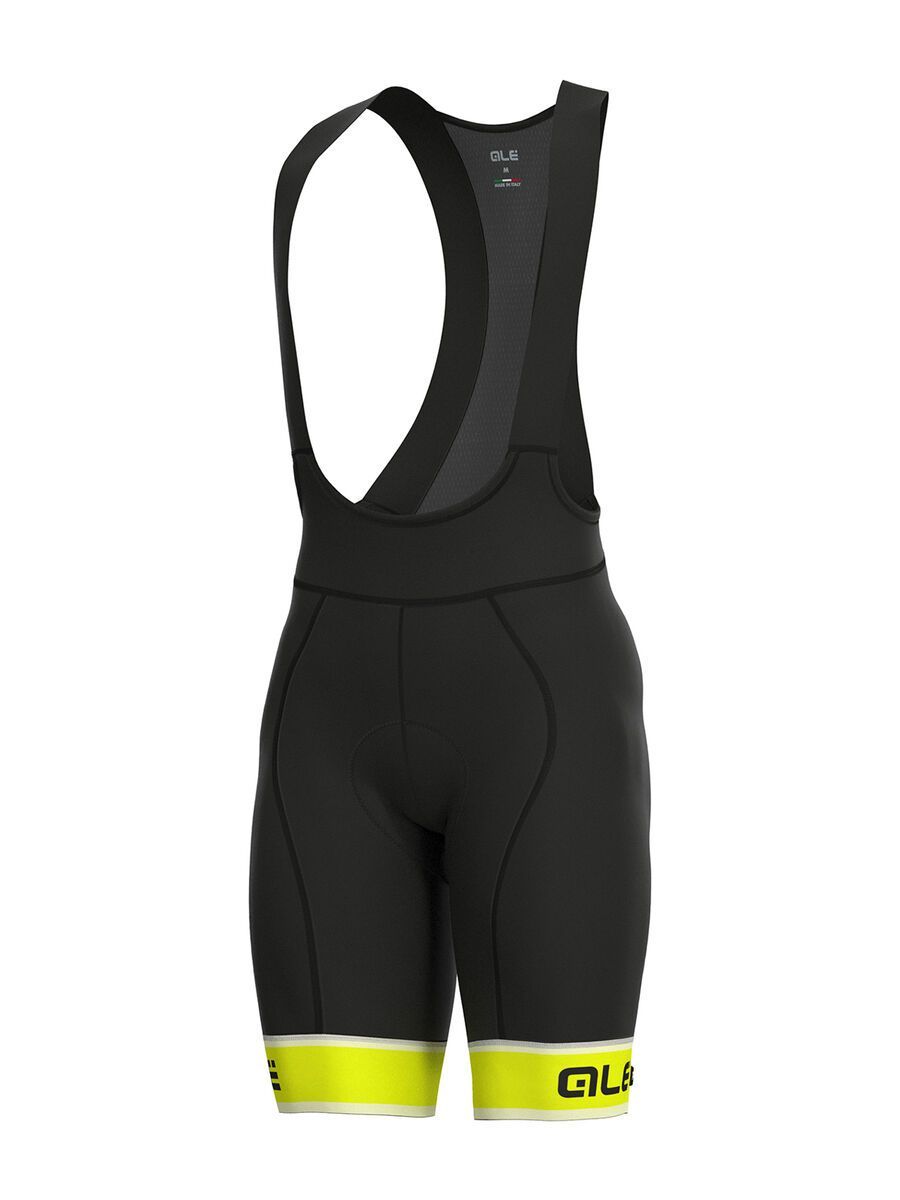 Ale Sella Bibshorts, glo fluo-nro/fluo yell-black - Bild 1