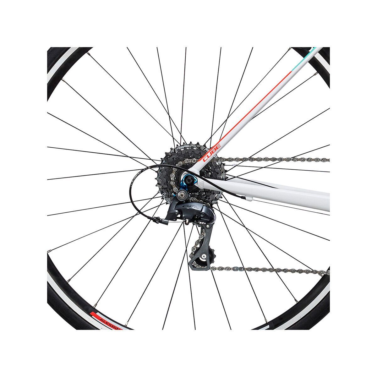 Cube Axial WLS, white´n´reefblue - Bild 4