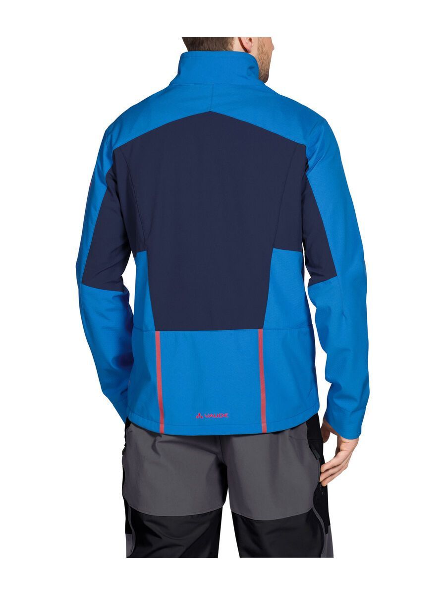 Vaude Men's Morzine Softshell Jacket, hydro blue - Bild 4