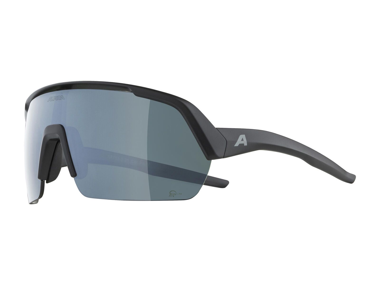 Alpina Turbo HR Q-Lite, Mirror Silver / black matt - Bild 1