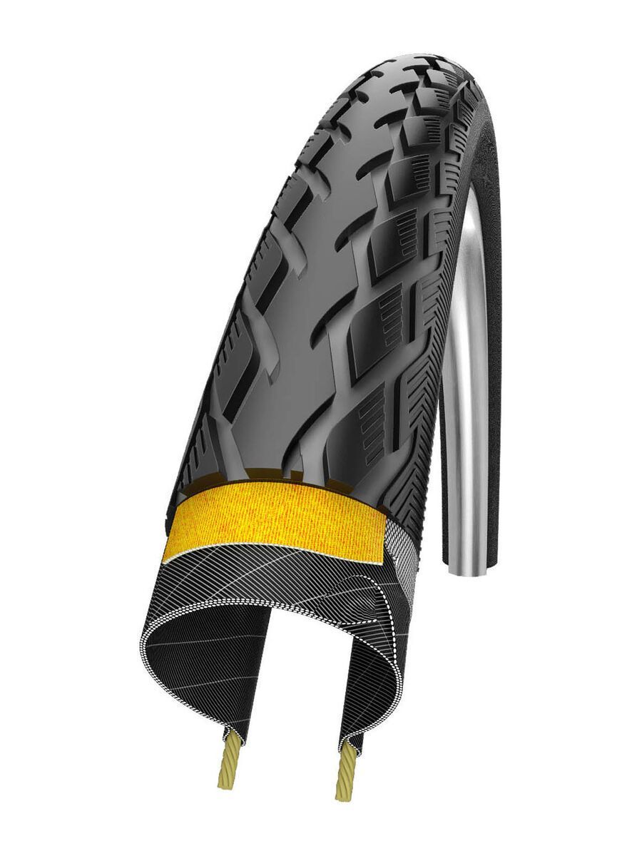 Schwalbe Marathon Deluxe, EVO, 28 Zoll, Black-Reflex - Bild 2
