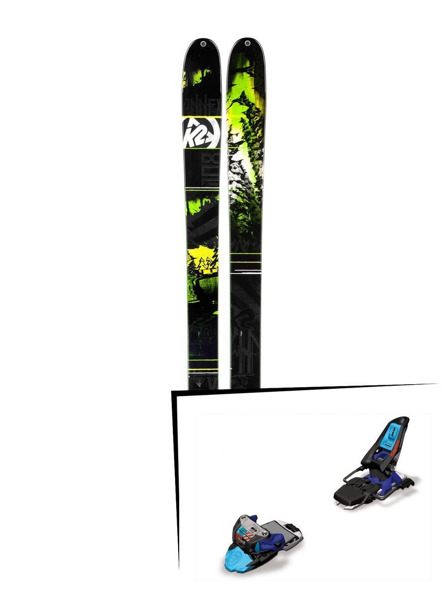 K2 SKI Set: Annex 108 2014 + Marker Squire 11 - Bild 1