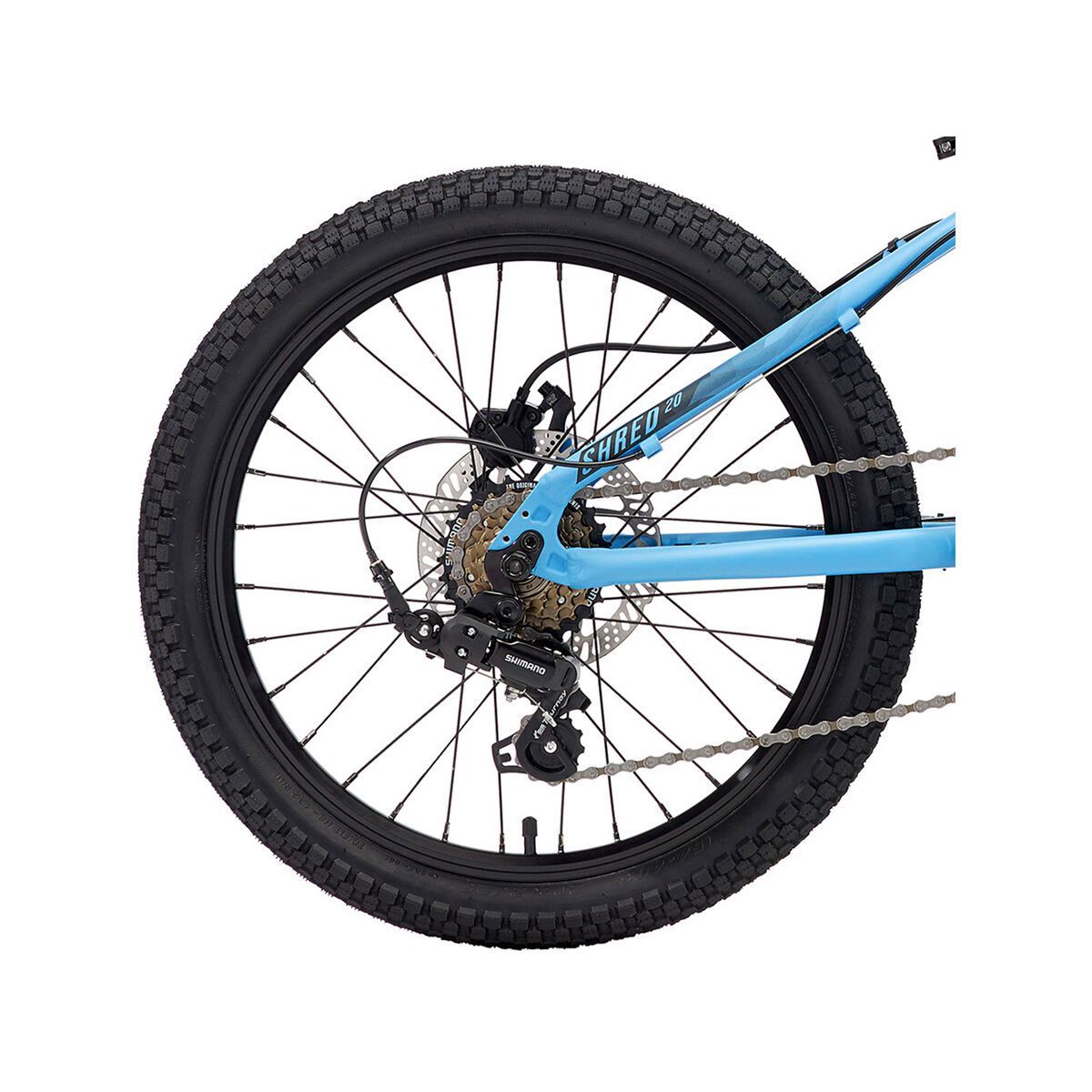 Kona Shred 20, matt blue w/ black decals - Bild 5