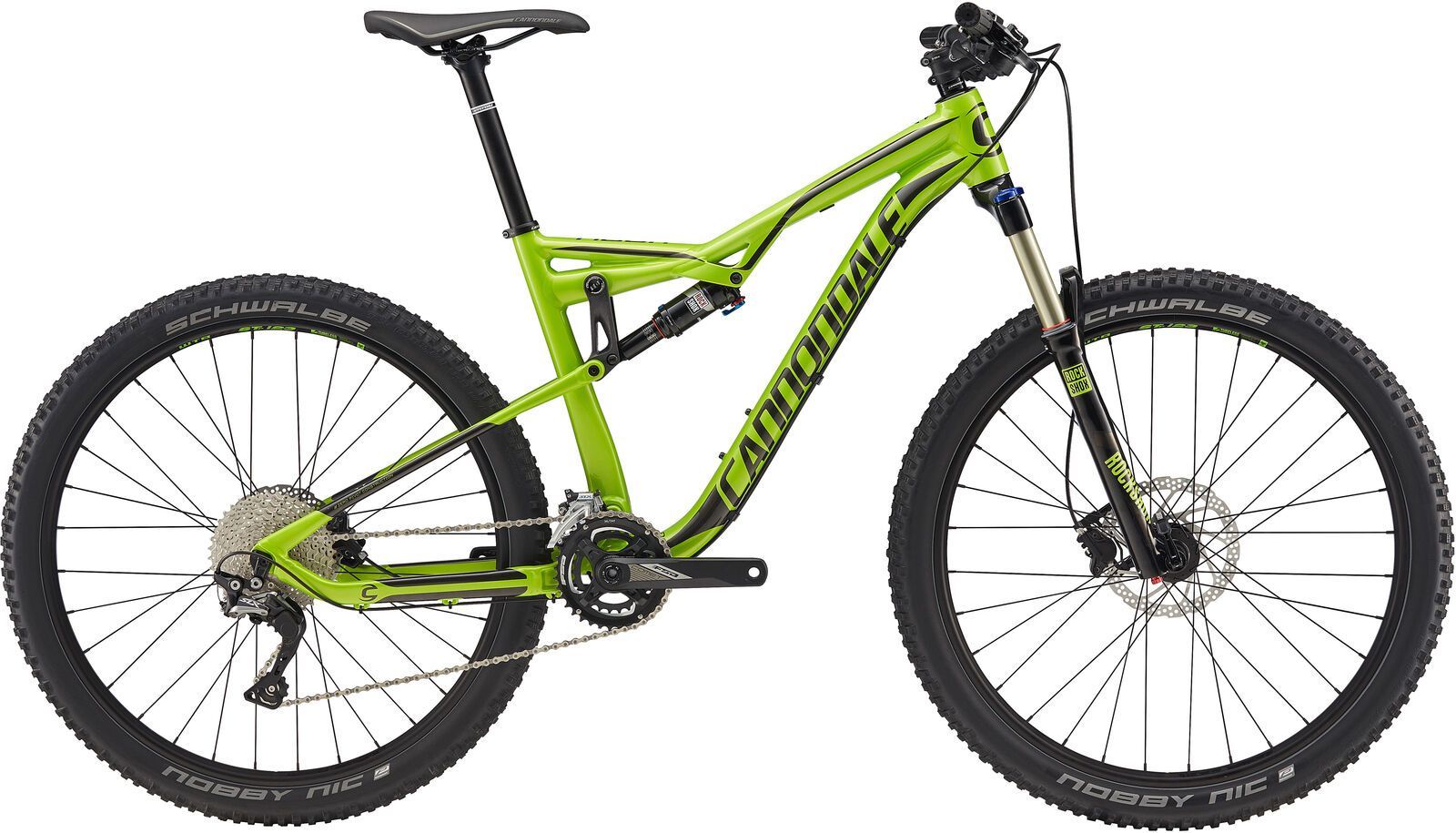 Cannondale Habit 5, acid green w/ anthracite, gloss - AGR - Bild 1