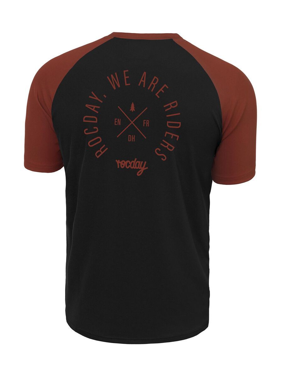 Rocday Roost Short Sleeve Jersey, black/red - Bild 2