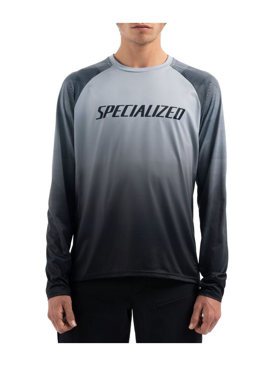 Specialized Enduro Air Longsleeve Jersey, black/charcoal refraction - Bild 1