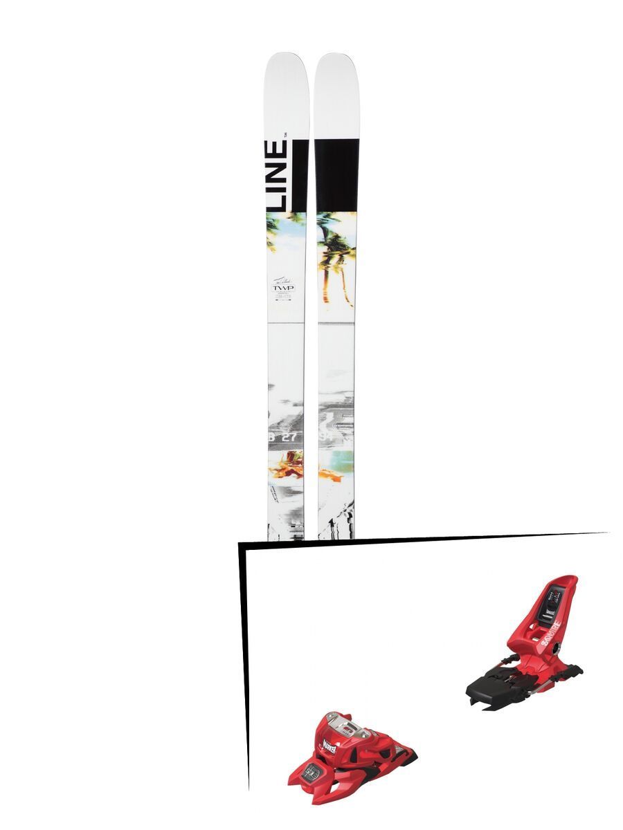 Set: Line Tom Wallisch Pro 2019 + Marker Squire 11 ID red - Bild 1