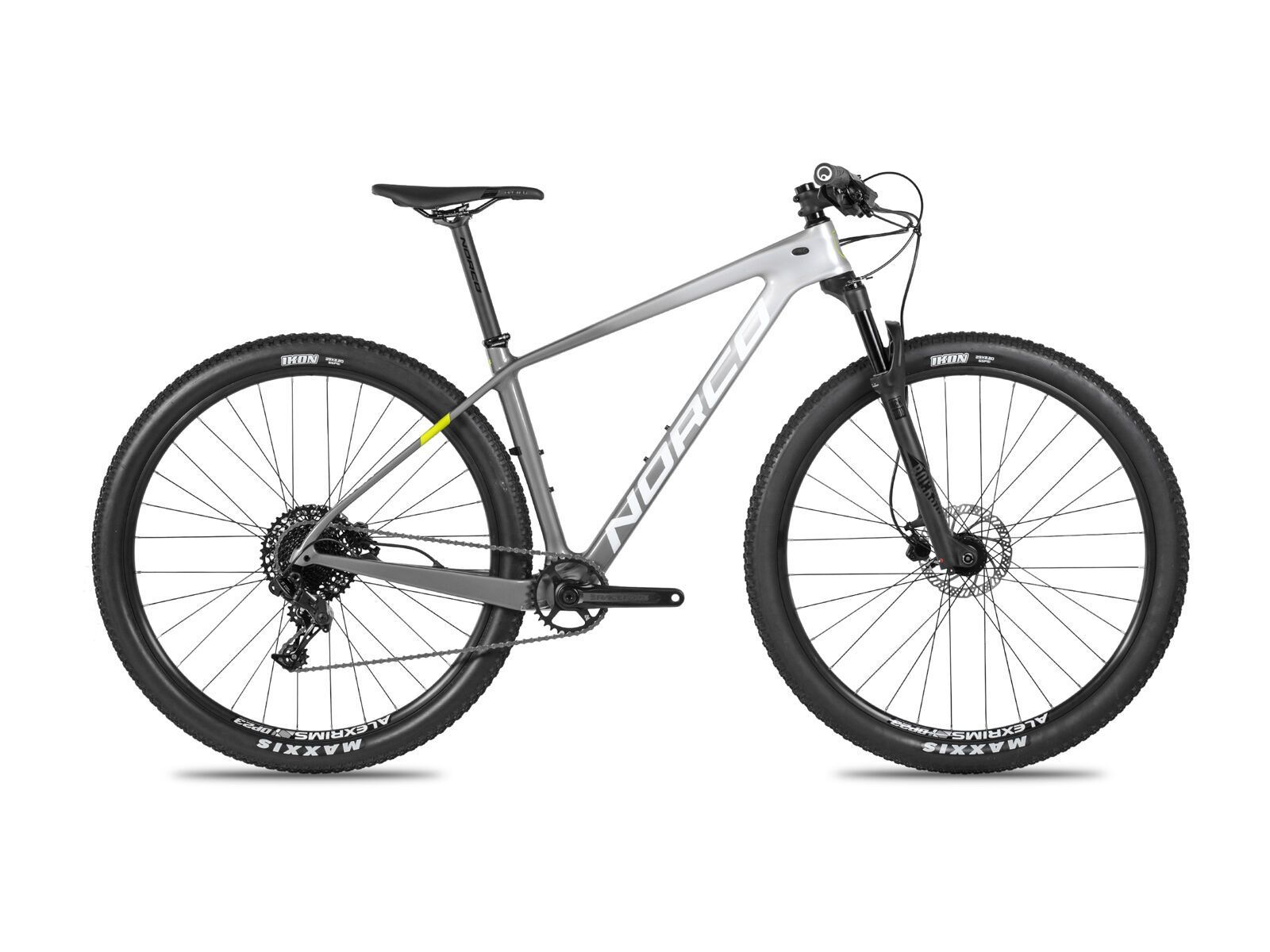 Norco Revolver HT 3 29, silver fade/white/citron - Bild 1