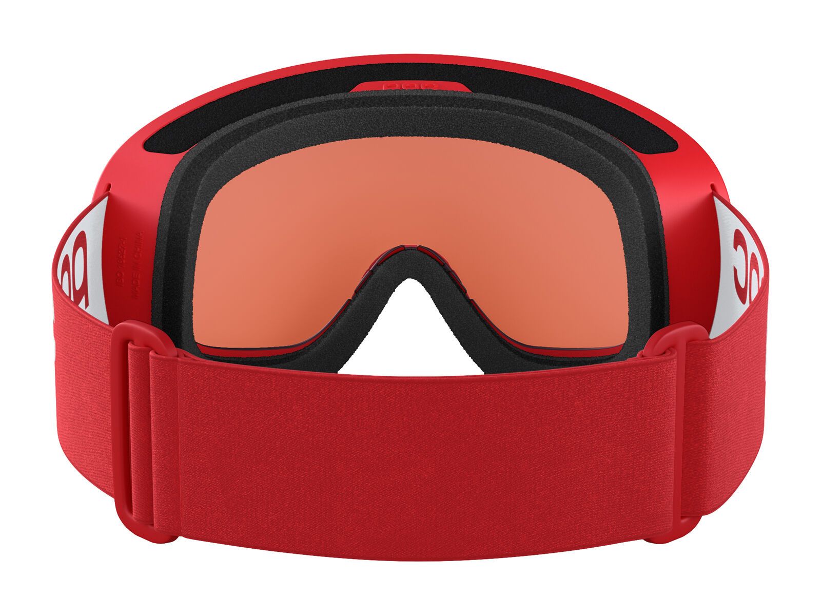 POC Fovea Mid, Clarity Int. Partly Sunny Red / prismane red - Bild 4