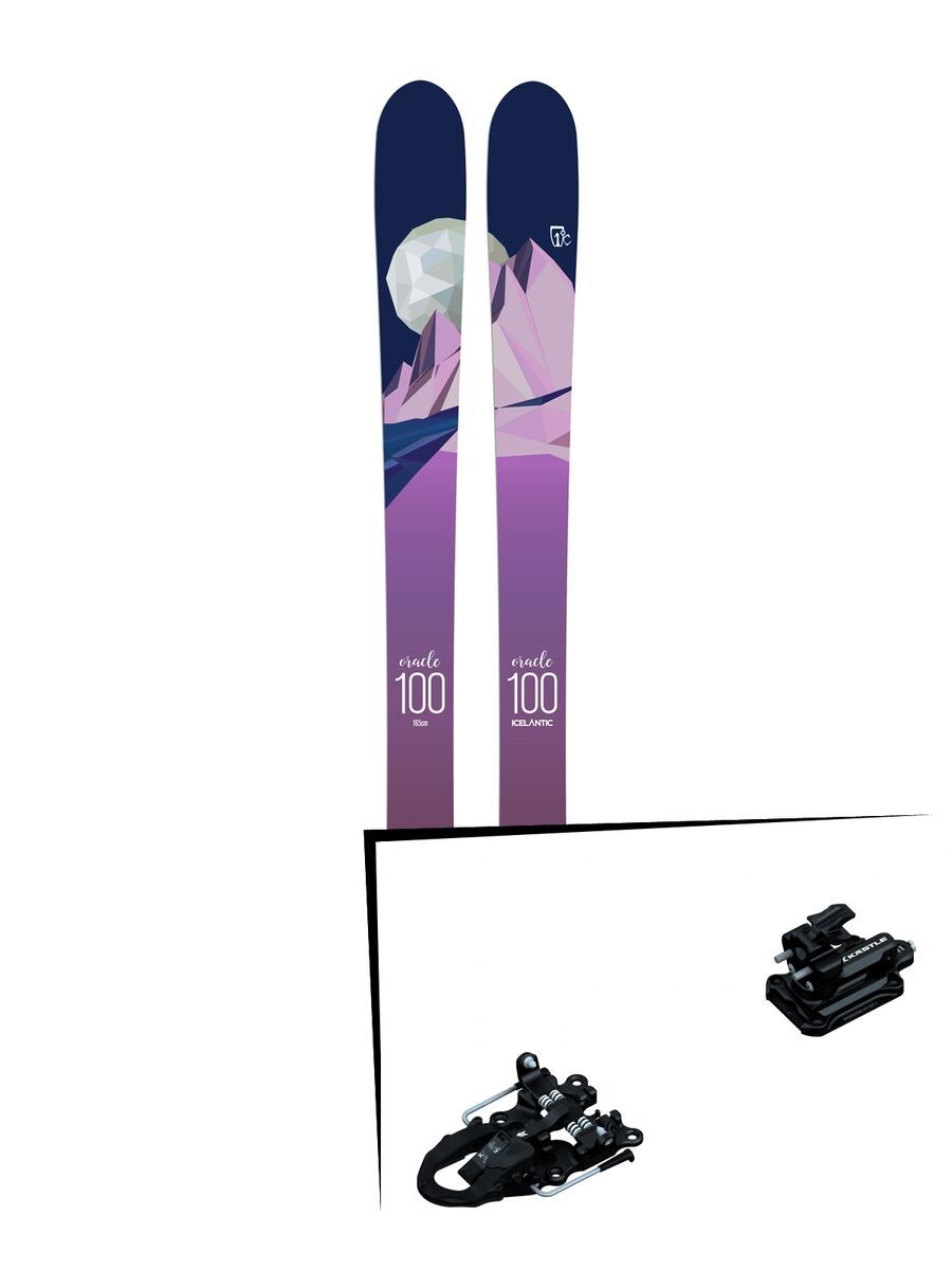Set: Icelantic Oracle 100 2018 + Kästle ATK Free Tour 12 2.0 - Bild 1