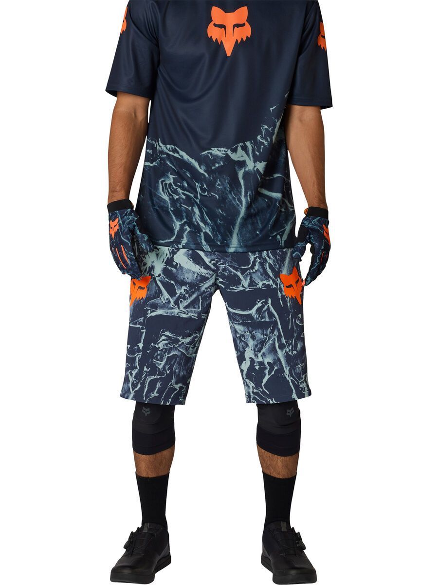 Fox Ranger Short Image Print, arctic blue - Bild 3