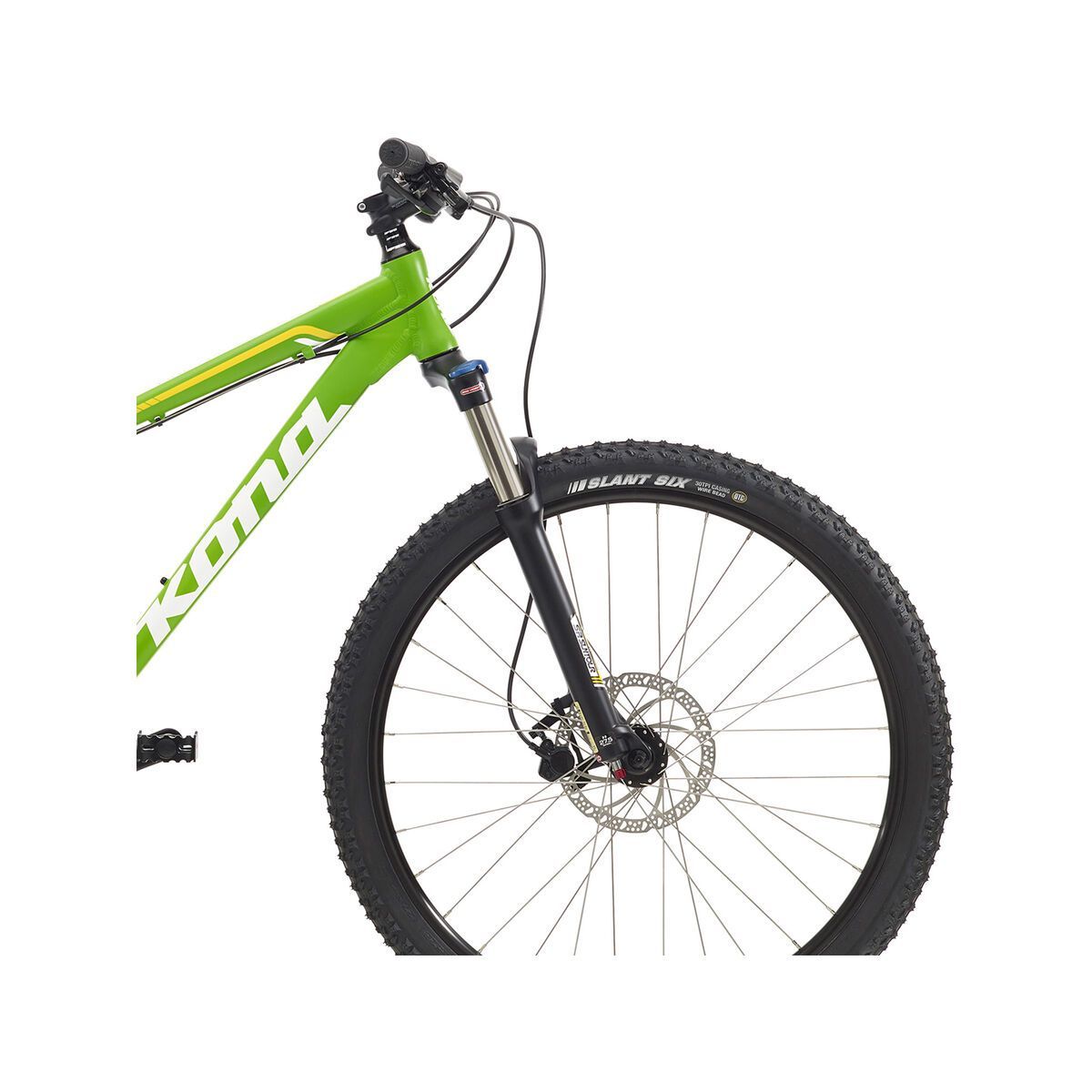 Kona Fire Mountain 26, matt green w/ white & yellow decals - Bild 5