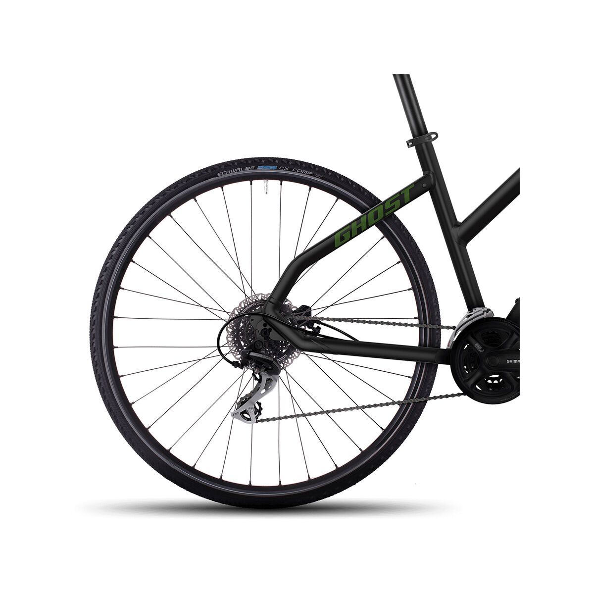 Ghost Square Cross 2 W, night black/riot green/urban grey - Bild 4