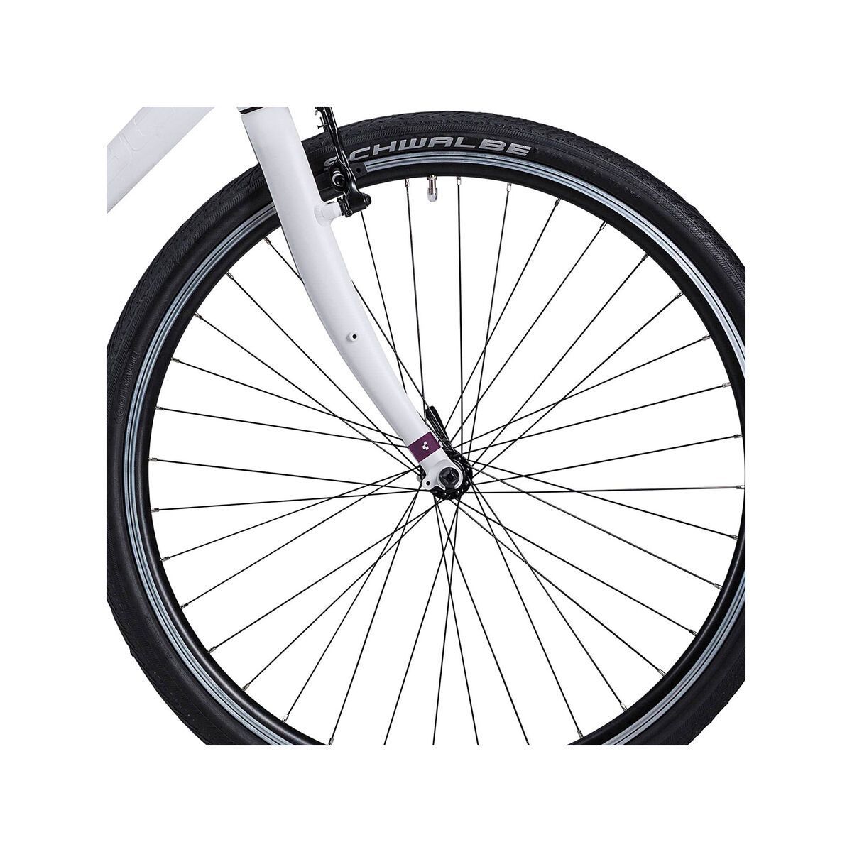 Cube Hyde Pro Trapeze, white purple - Bild 2